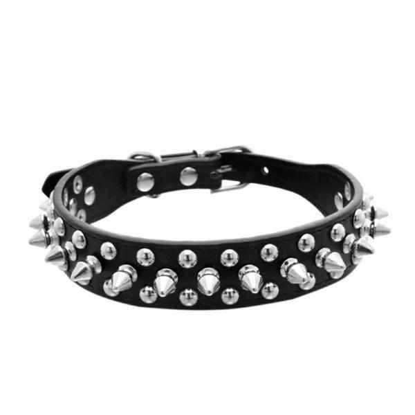 Spike Studded Dog Collar - Collars - Spiked from . at DoggyTopia