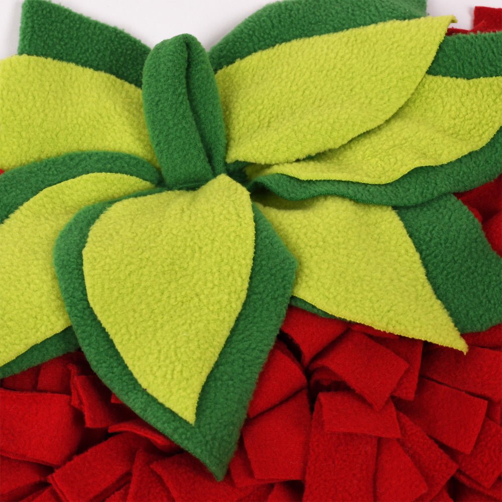 Strawberry Snuffle Mat - Snuffle Mats from . at DoggyTopia