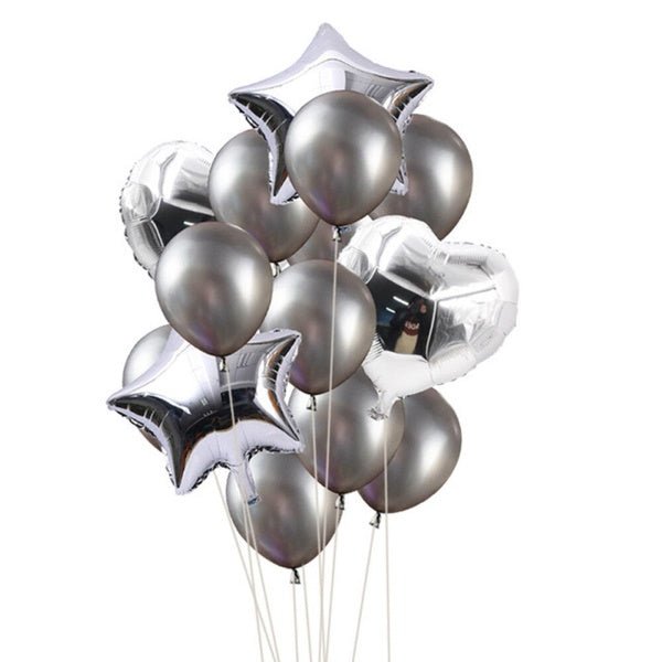 Woof Foil Balloon pack - Silver - Homewares from . at DoggyTopia