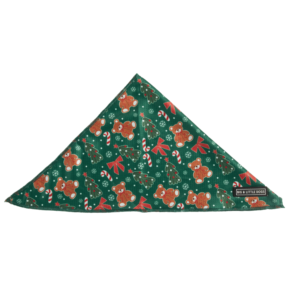 Big & Little Dogs A Beary Merry Christmas Bandana