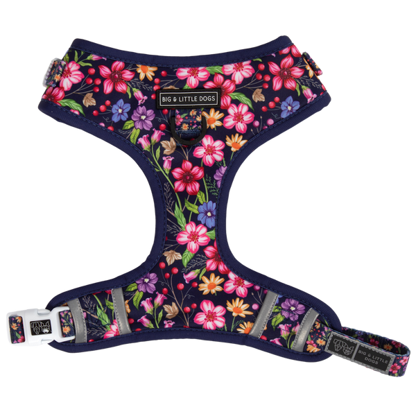 Big & Little Dogs Petal Paradise Adjustable Harness