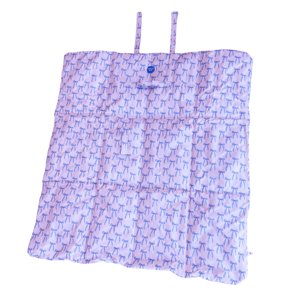 Pablo & Co Baby Blue Bows & Petal Deluxe Travel Mat