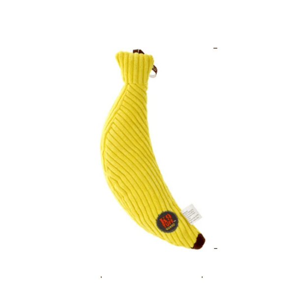 Banana Plush Dog Toy