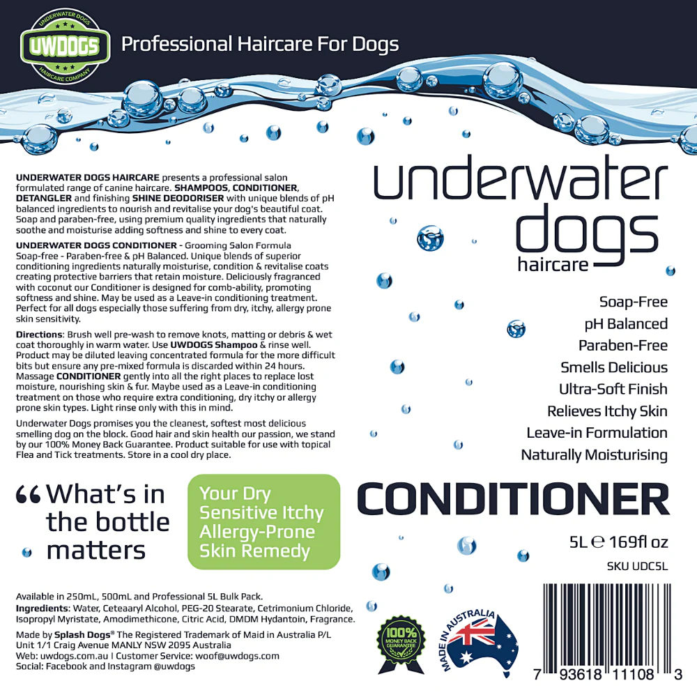 UNDERWATER DOGS Conditioner 250mL