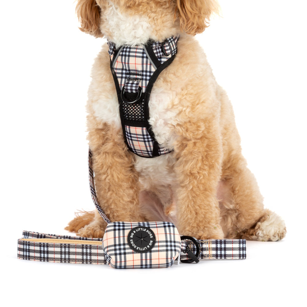 Big & Little Dogs Poop Bag Holder: Nova Plaid