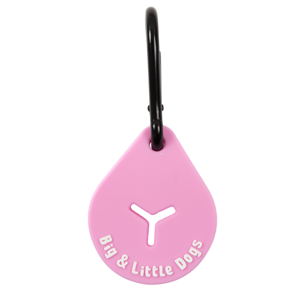 Big & Little Dogs Poop Holder - Pink