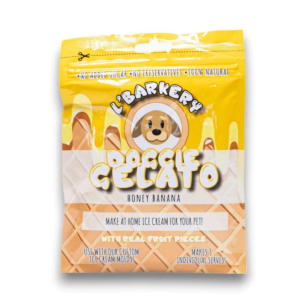 L'Barkery Doggie Gelato - Honey & Banana