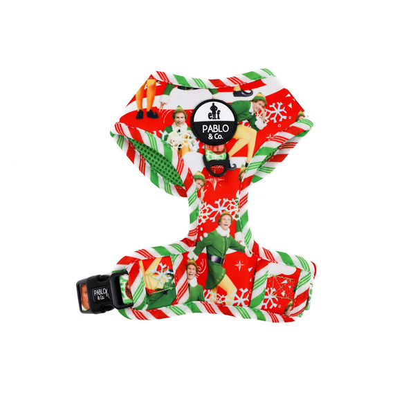 Pablo & Co ELF - OMG! SANTA!  Adjustable Dog Harness