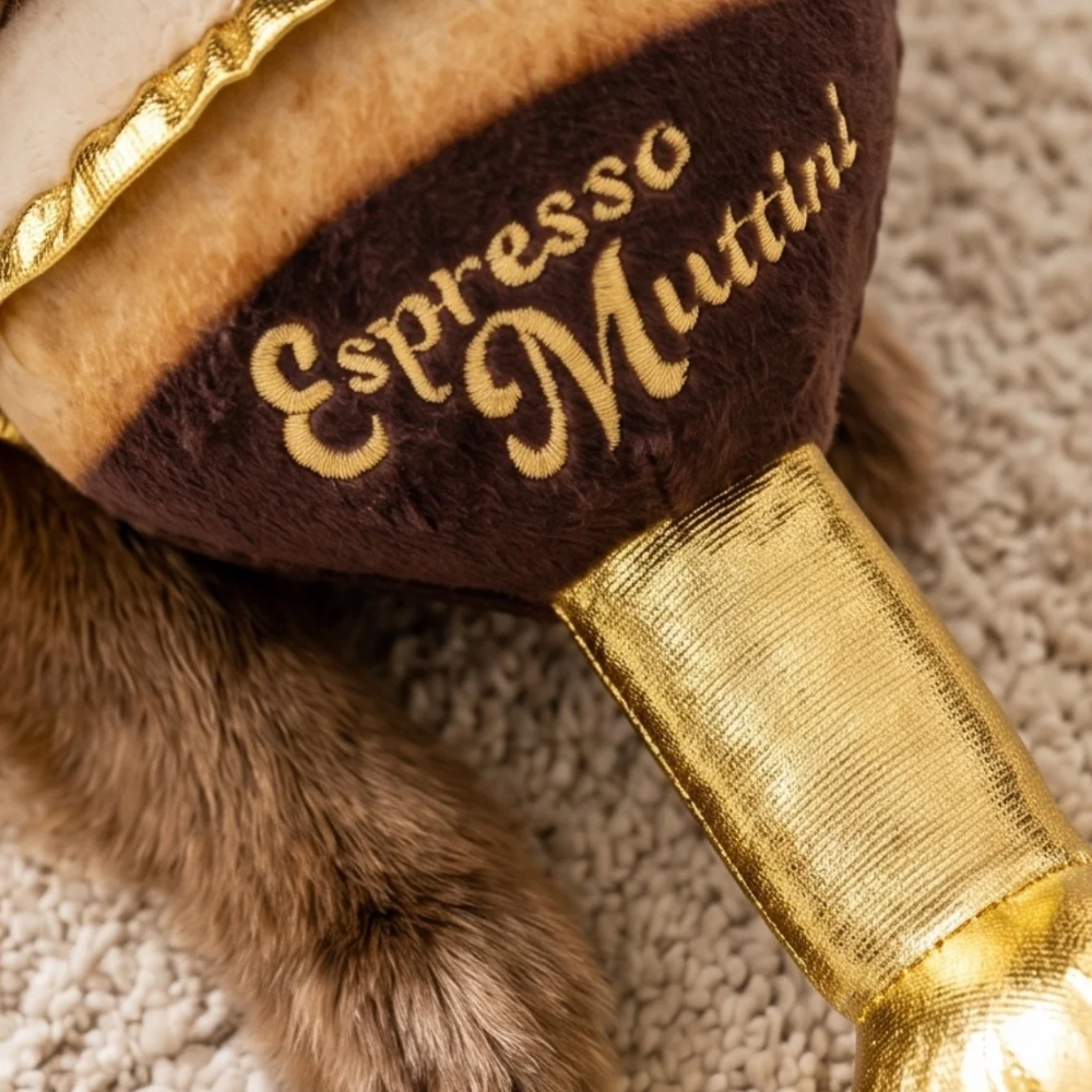 Espresso Muttini Dog Toy