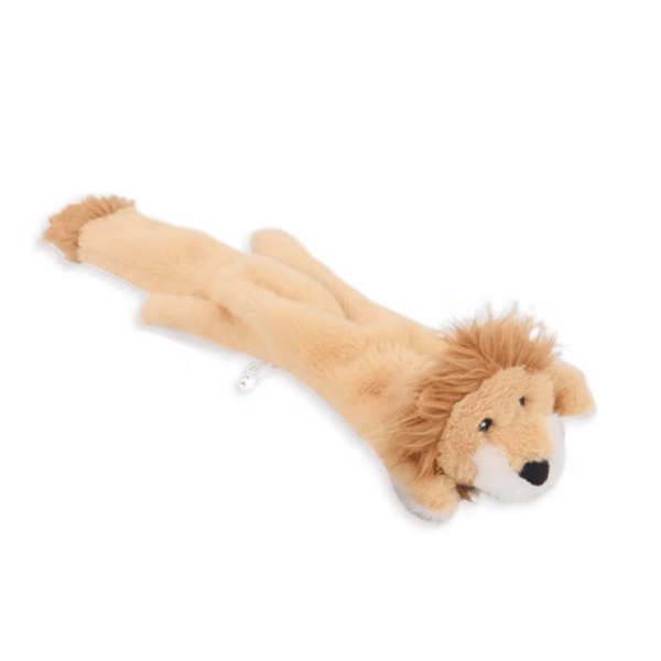 Floppy Lion Plush Dog Toy