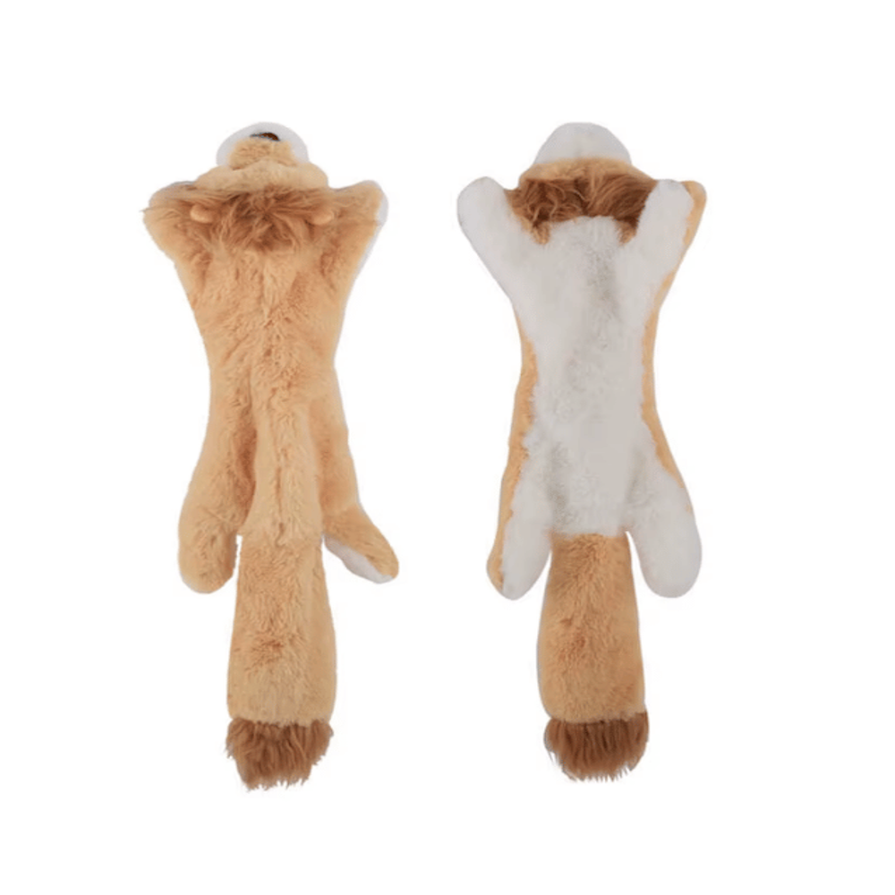 Floppy Lion Plush Dog Toy