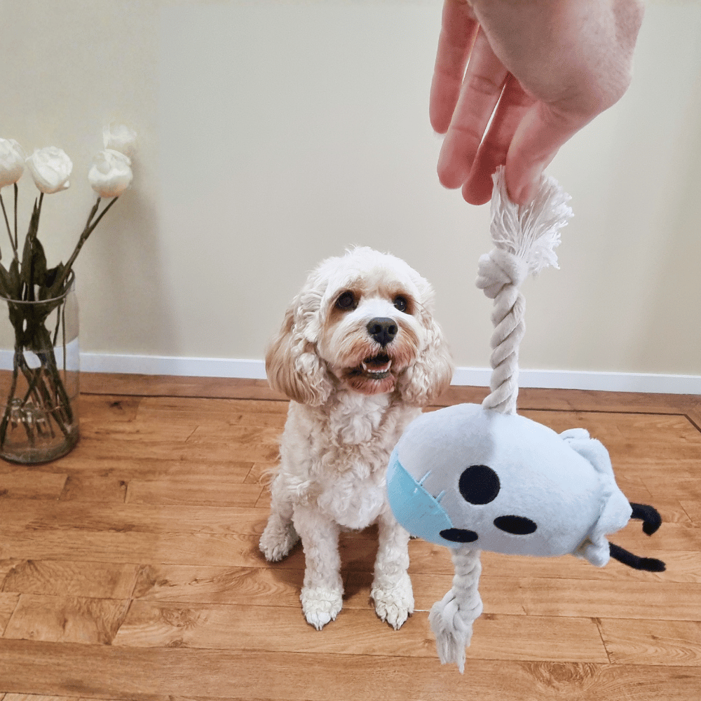Ghosty Boo Rope Plush Dog Toy