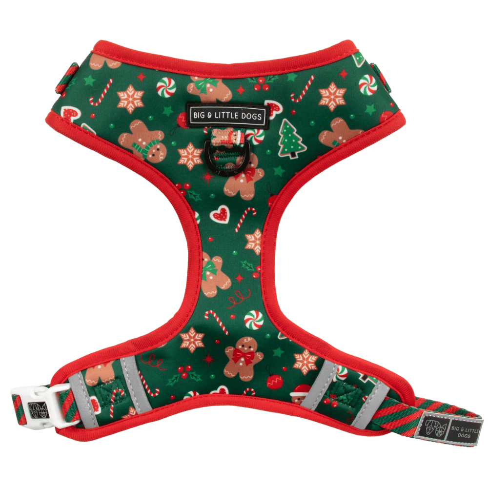 Big & Little Dogs Gingerbread Cutie Adjustable Harness