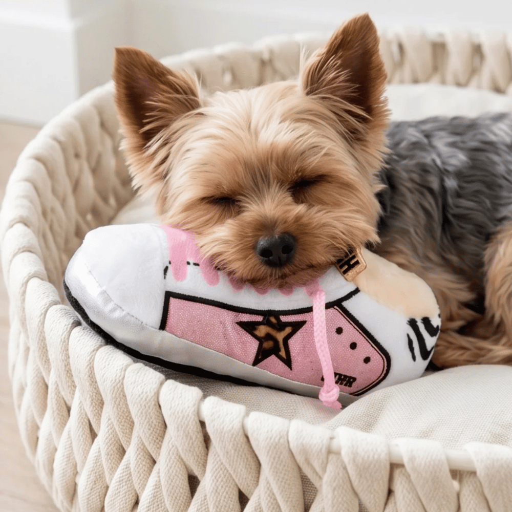 Golden Pooch Shoe Dog Toy