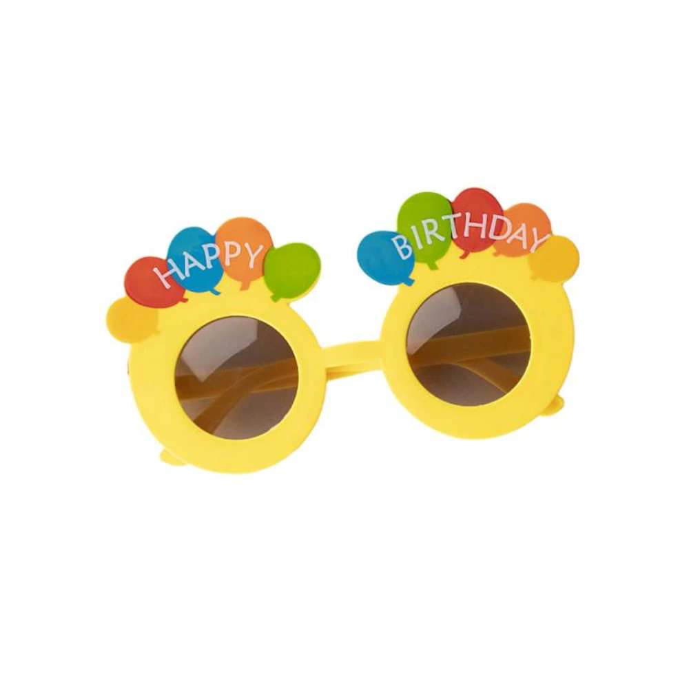 Happy Birthday Balloon Dog Glasses