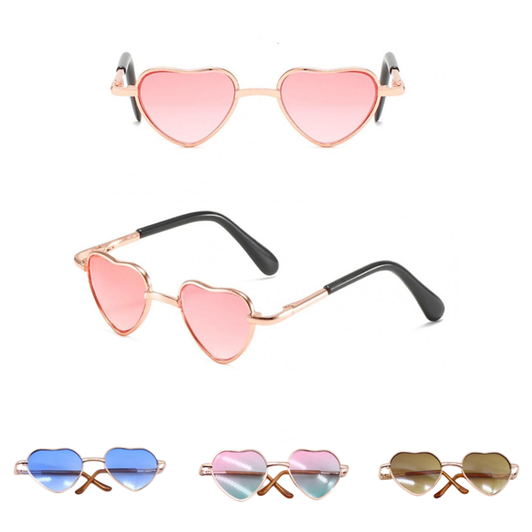 Love Heart Dog Sunglasses