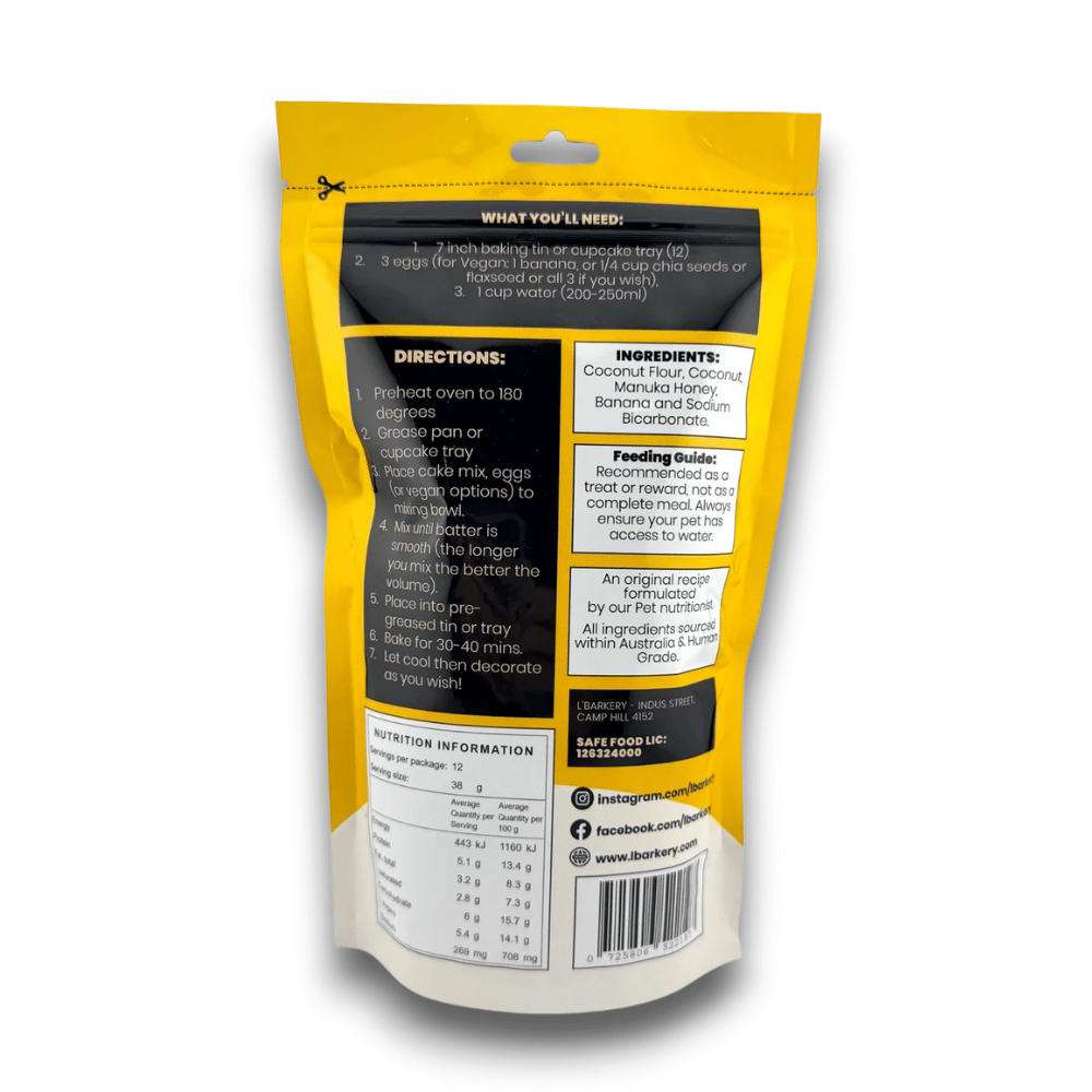 L'Barkery Banana Bread Mix