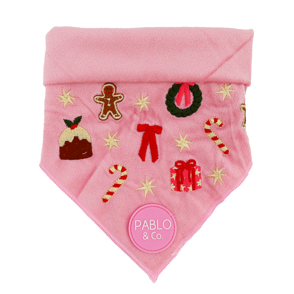 Pablo & Co Merry & Bright Dog Bandana