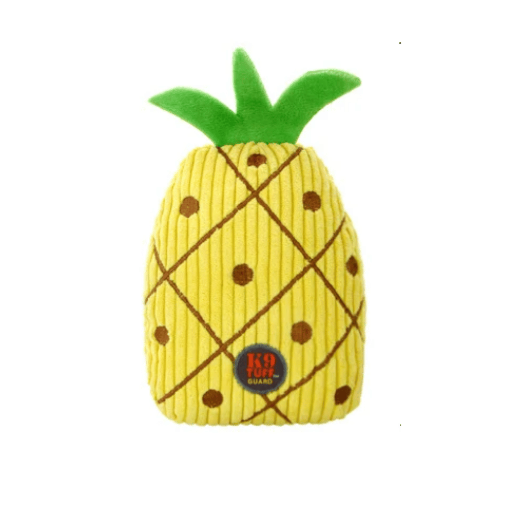 Pineapple Plush Dog Toy