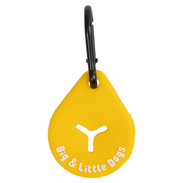 Big & Little Dogs Poop Holder - Yellow