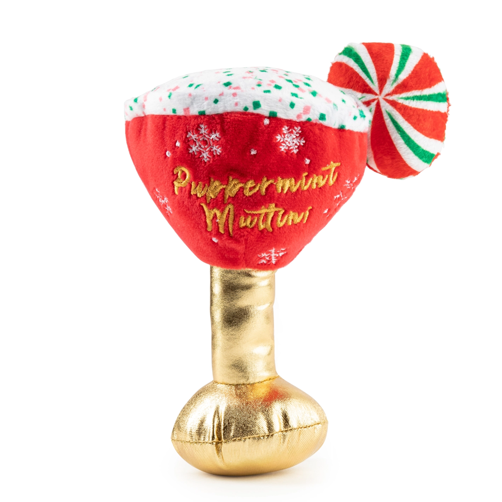 Puppermint Muttini Stocking Stuffers Christmas Dog Toy