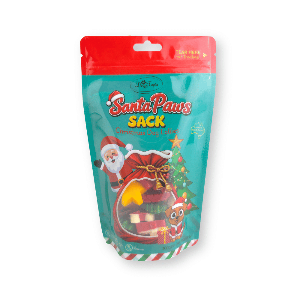 Santa Paws Sack Dog Lollies