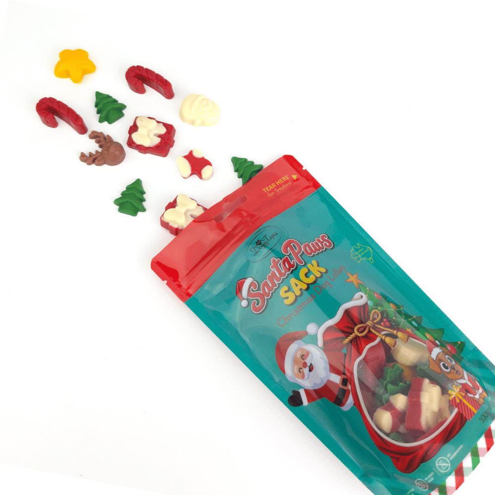 Santa Paws Sack Dog Lollies