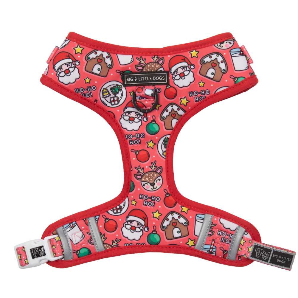 Big & Little Dogs Santa's Cookies Adjustable Harness