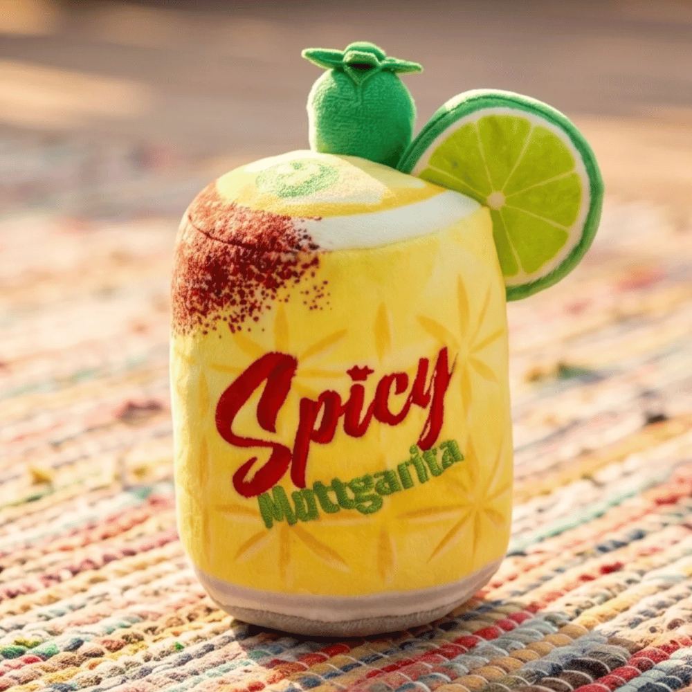 Spicy Muttgarita Drink Dog Toy