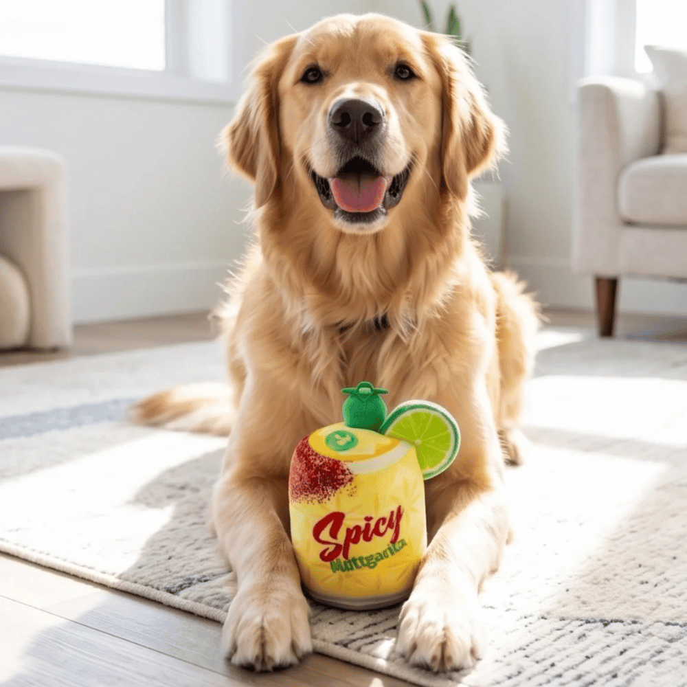 Spicy Muttgarita Drink Dog Toy