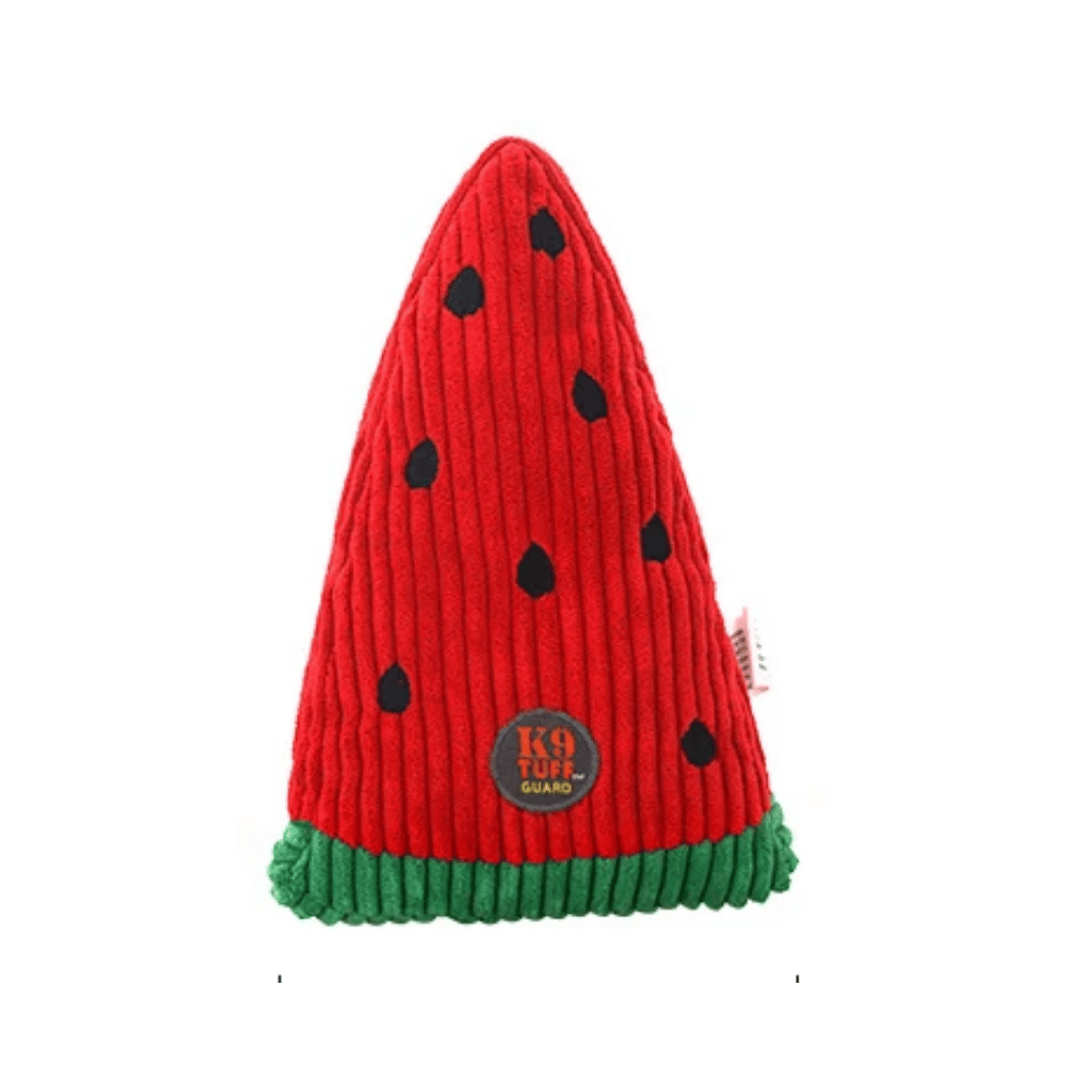Watermelon Slice Plush Dog Toy