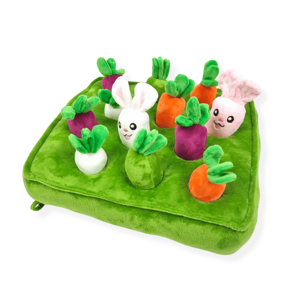 Bunny Garden Nose Work Toy - Foraging Toy from . at DoggyTopia