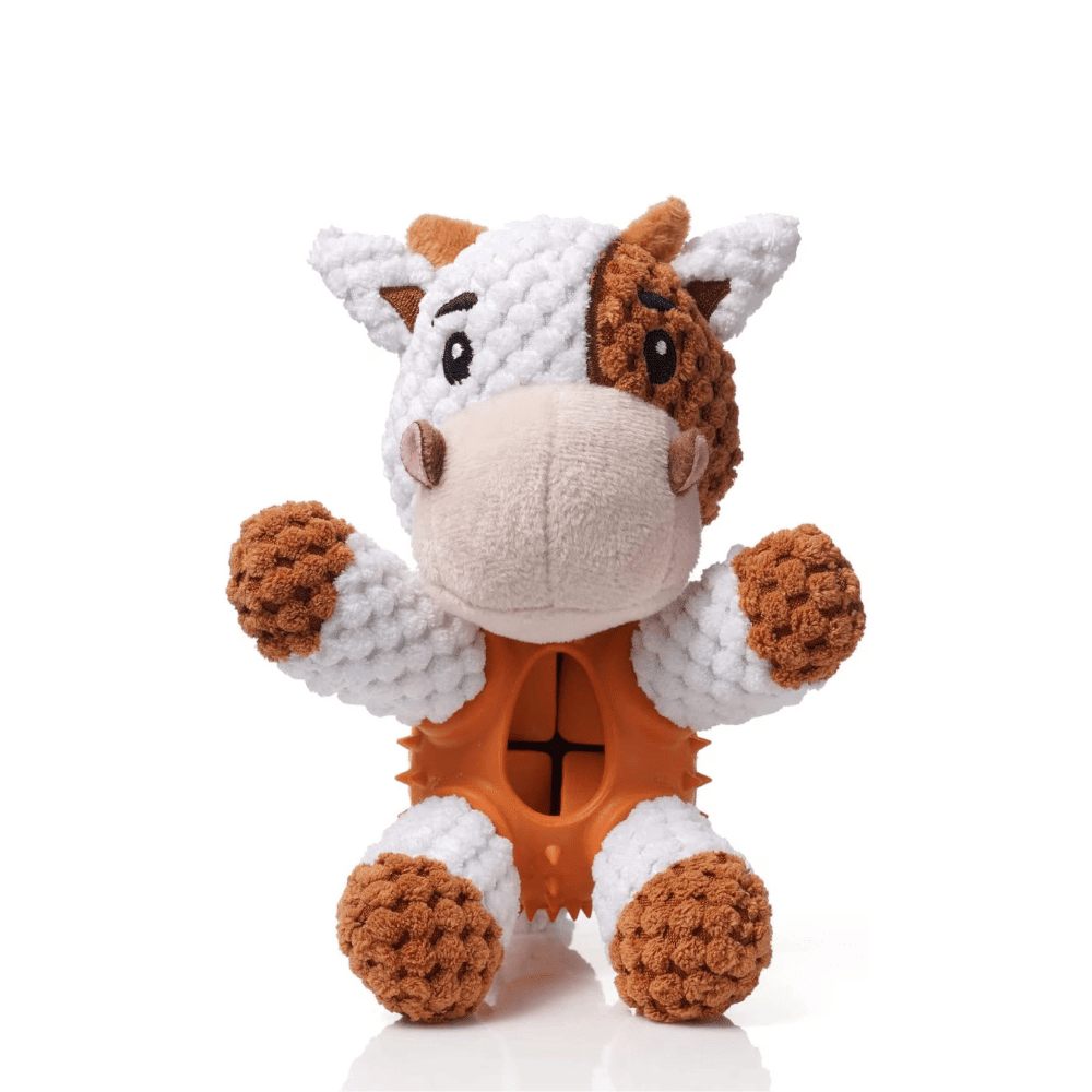Maisy Moo Enrichment Plush Dog Toy - Enrichment Toys from . at DoggyTopia