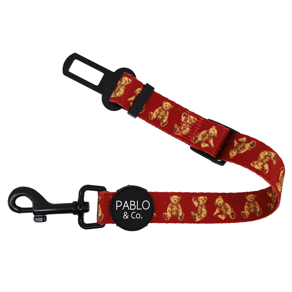 Pablo & Co Henry Bear Adjustable Car Restraint - Car Seat Belts from Pablo & Co at DoggyTopia