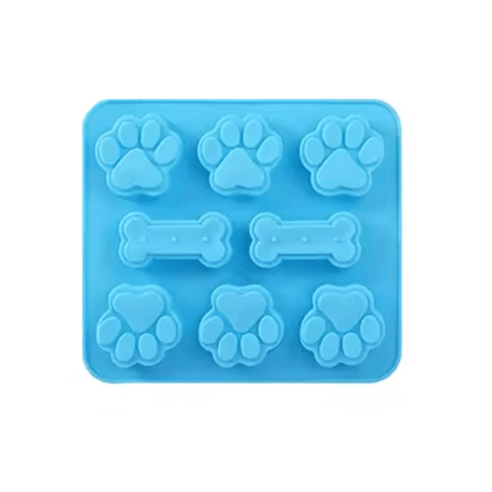 Paws and Bones Silicone Mould - Moulds from . at DoggyTopia