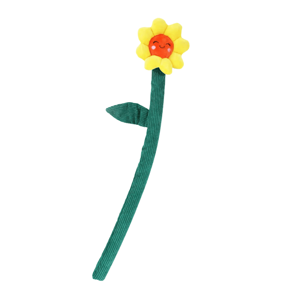 Sun Flower Dog Toy - Plush Toys from . at DoggyTopia