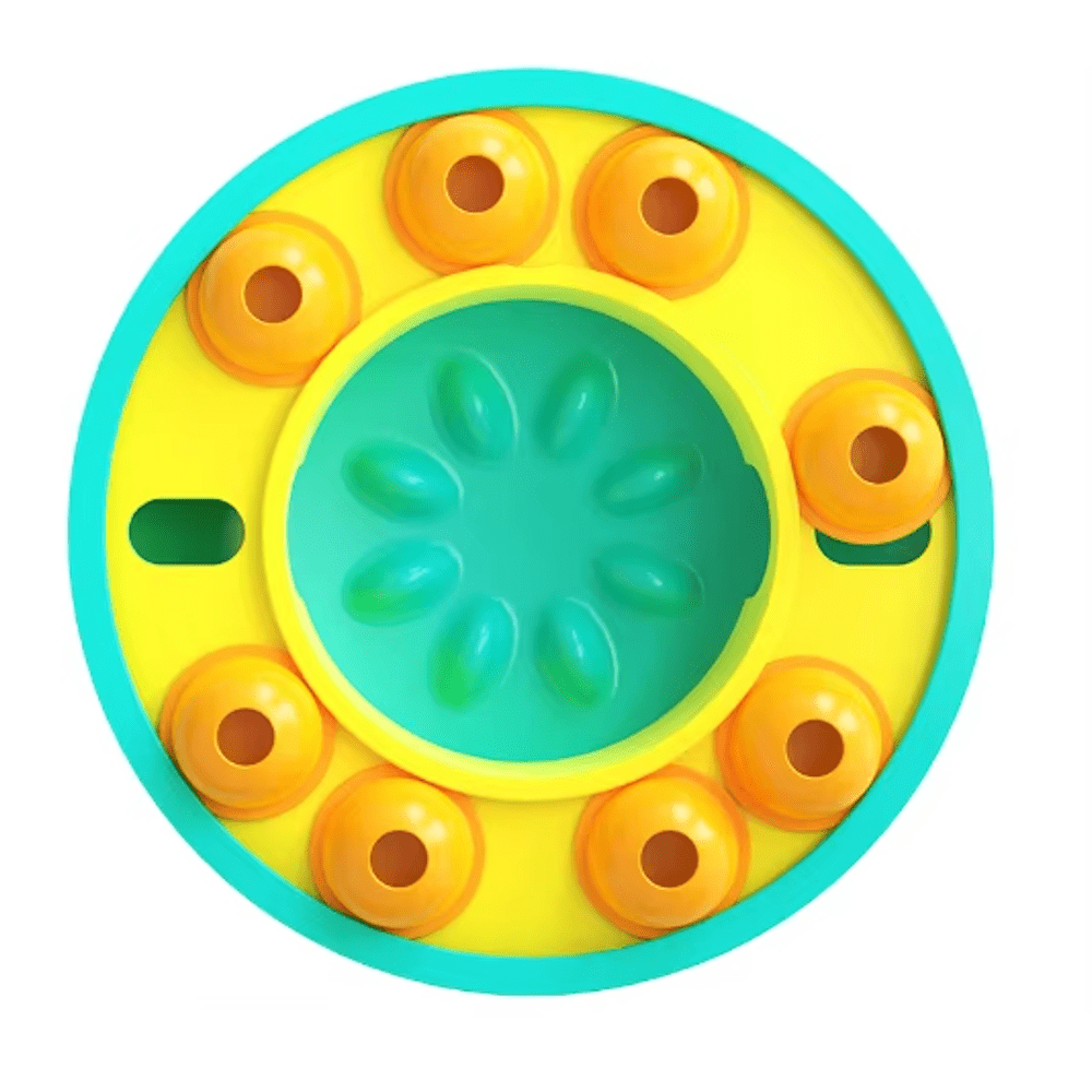 Wheel Slow Feeder Dog Puzzle - Puzzles from . at DoggyTopia