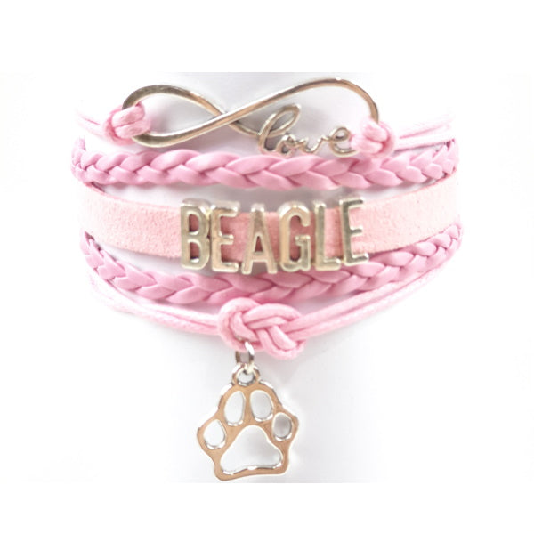 Infinity Love Beagle Jewellery BraceletDoggyTopia