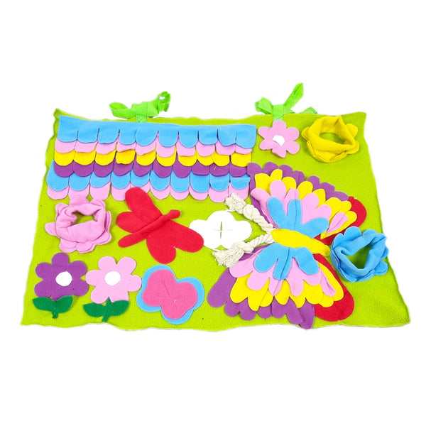 Butterfly Garden Dog Snuffle Mat | DoggyTopiaDoggyTopia