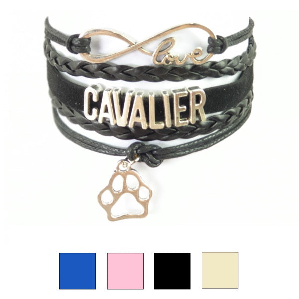 Infinity Love Cavalier Jewellery BraceletDoggyTopia