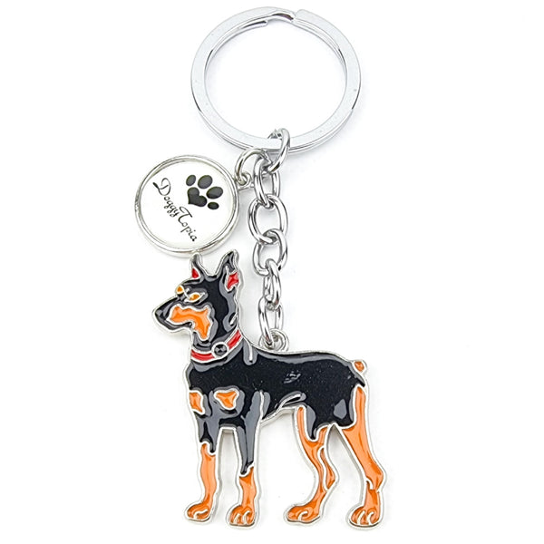 Key Ring Doberman