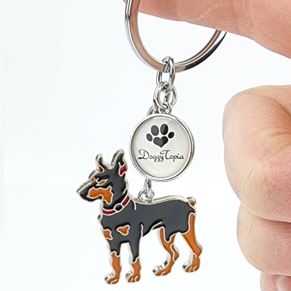 Key Ring Doberman