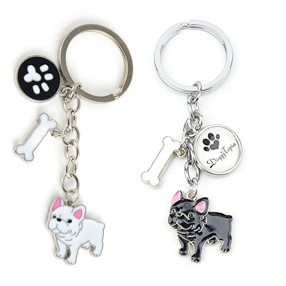 Key Ring French Bulldog