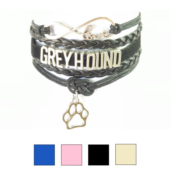 Infinity Love Greyhound Jewellery BraceletDoggyTopia