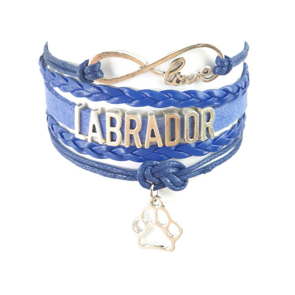 Infinity Love Labrador Jewellery BraceletDoggyTopia
