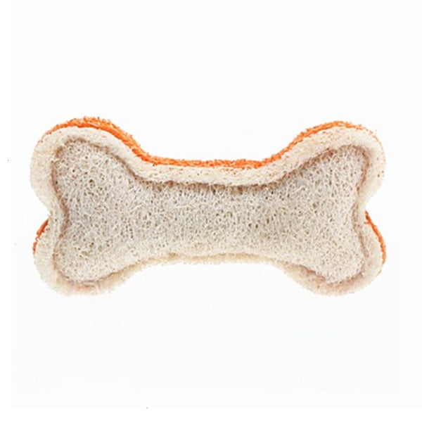 Loofah Bone Dental Toy - Medium