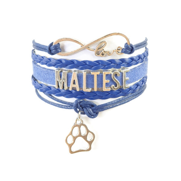 Infinity Love Maltese Jewellery BraceletDoggyTopia