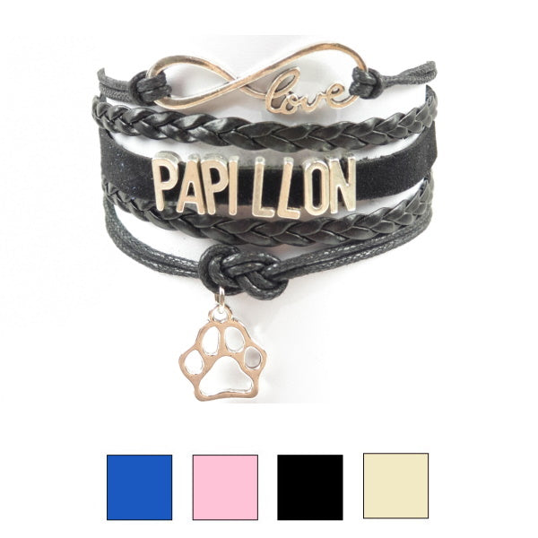 Infinity Love Papillon Jewellery BraceletDoggyTopia