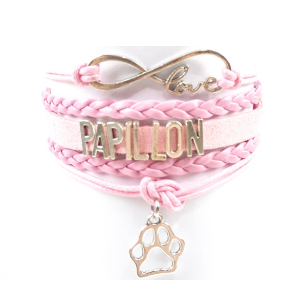 Infinity Love Papillon Jewellery BraceletDoggyTopia