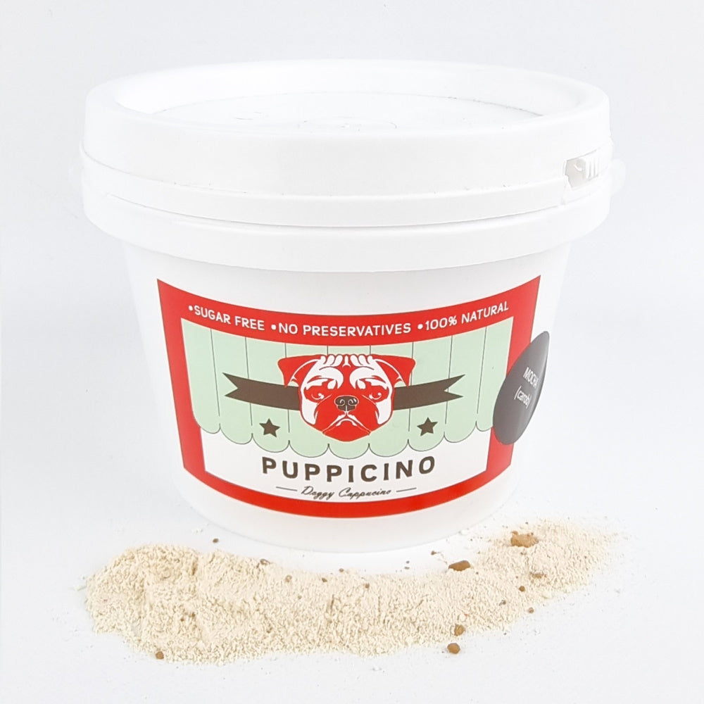 L'Barkery Puppicino Bulk Tub - Mocha (20 serves)